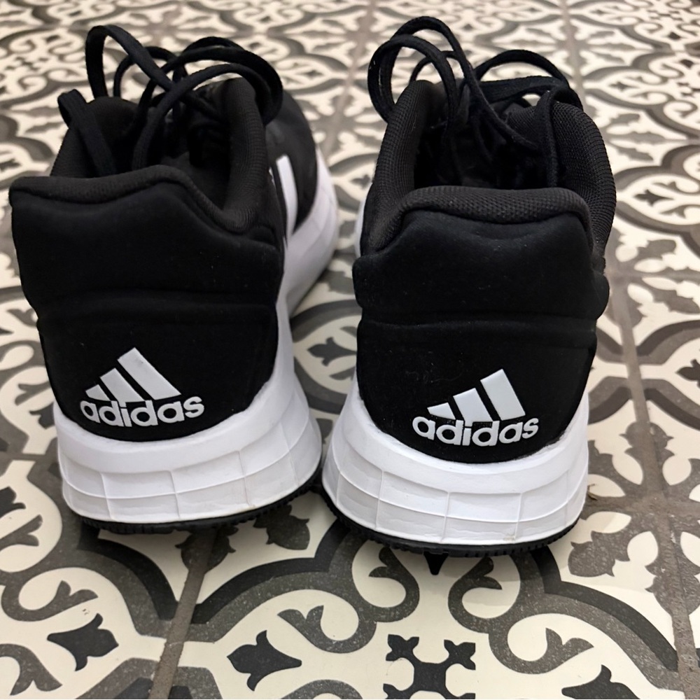 Adidas Athletic Sneakers Black White Performance Trainers